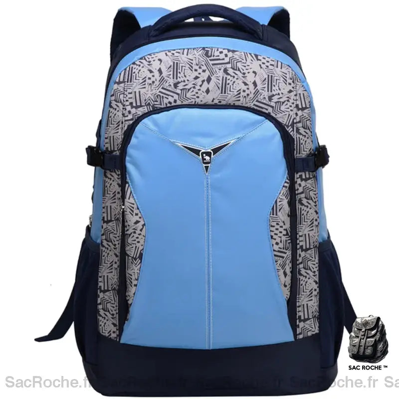 Sac À Dos Robuste Bleu Sac Collège