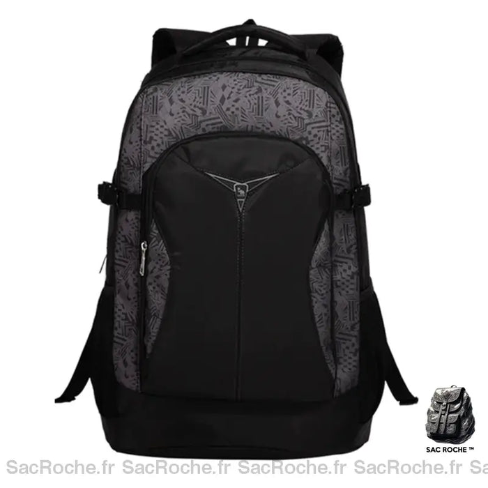 Sac À Dos Robuste Noir Sac Collège