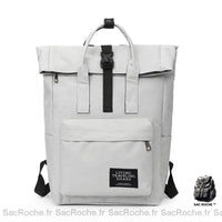 Sac à dos Rolltop Femme - modèle Blanc - Sac Roche ™