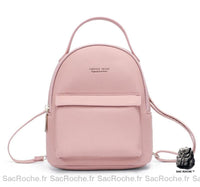 Sac à dos rose femme mini - Sac Roche ™