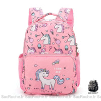 Sac à dos rose licorne école - Sac Roche ™