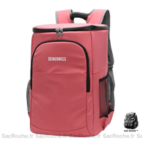 Sac à Dos Rouge Isolant - Sac Roche ™