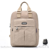 Sac à Dos Rouge Léger & Fonctionnel - modèle Beige - Sac Roche ™