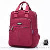 Sac À Dos Rouge Léger & Fonctionnel Dos Femme