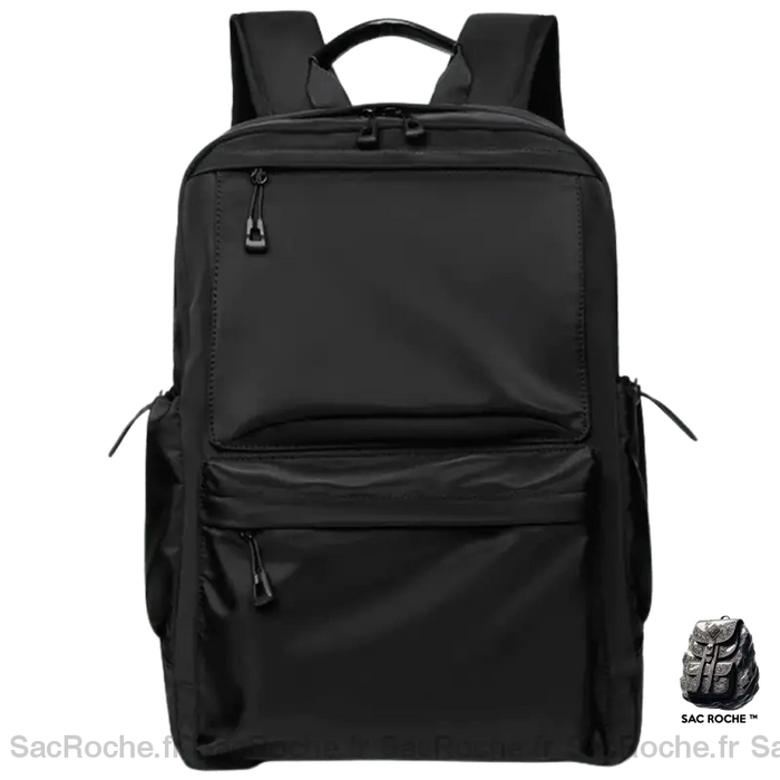 Sac À Dos Scolaire Compact Noir Ado