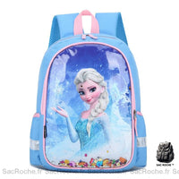 Sac à dos scolaire motif Elsa fille - Sac Roche ™