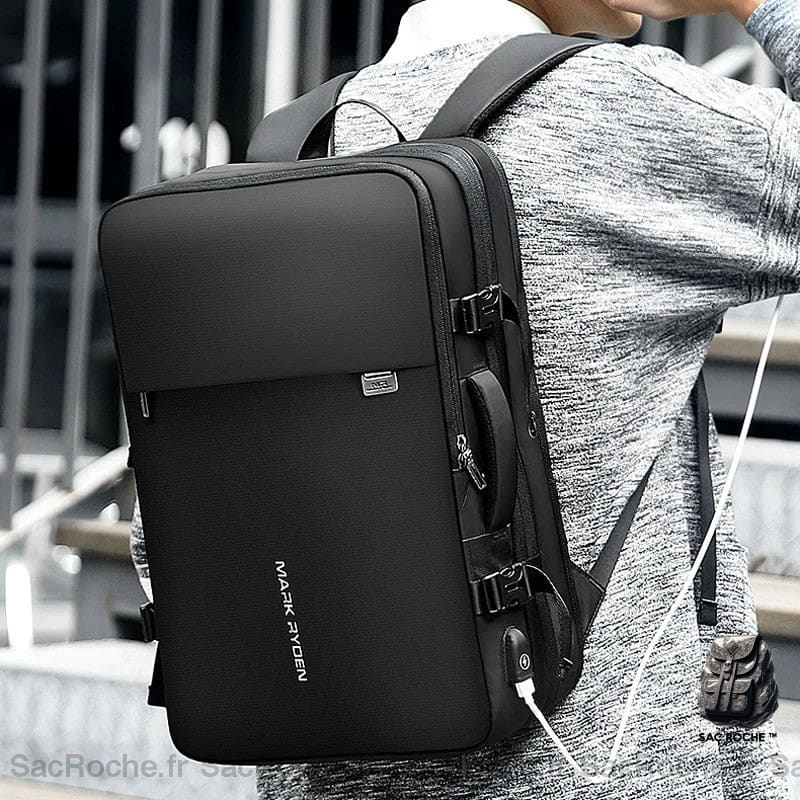 Sac À Dos Sécurisé Multi-Espaces Homme