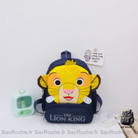 Sac à dos Simba enfant – coloré - modèle Bleu Foncé - Sac Roche ™