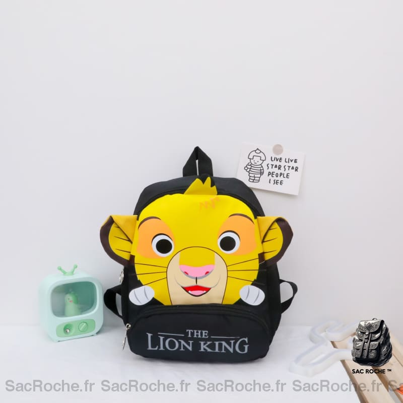 Sac à dos Simba pour enfant - Noir - Sac à dos Sac