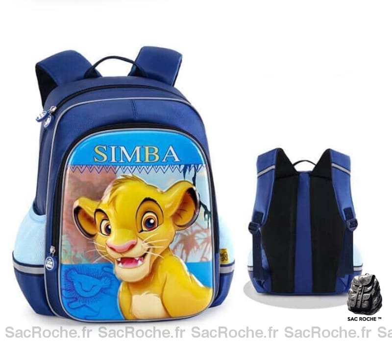 Sac à dos Roi Lion, Simba - Bleu foncé - Puissance Lion