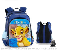 Sac à dos Simba Roi Lion - modèle Bleu Foncé - Sac Roche ™