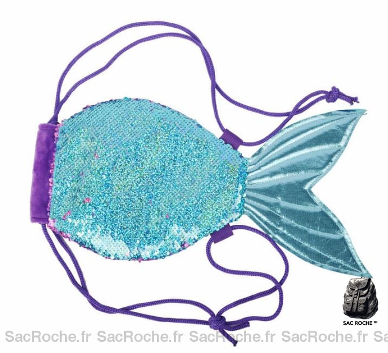 Sac À Dos Sirène Paillettes Enfant