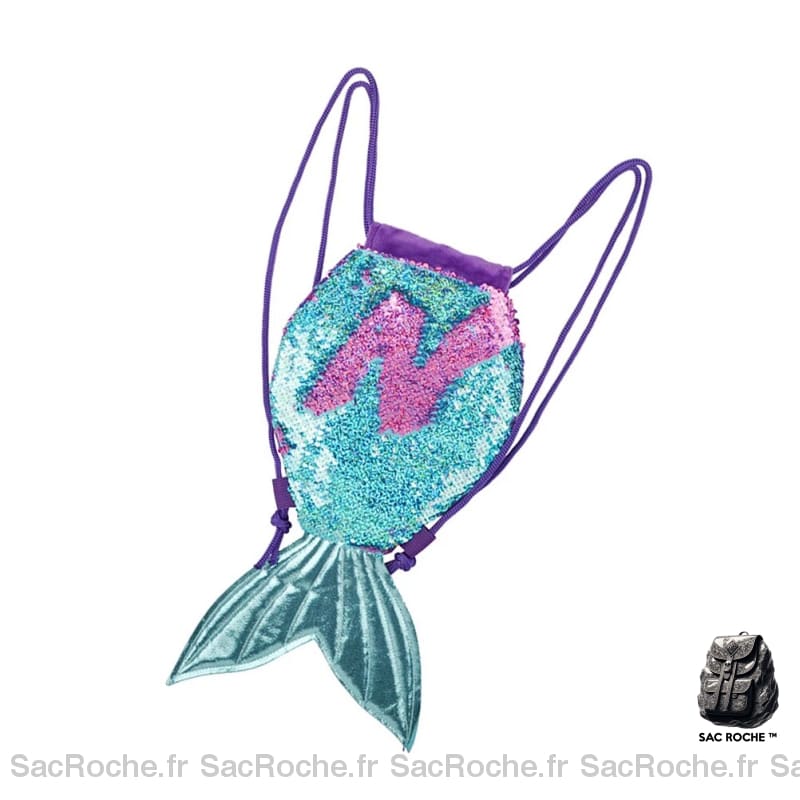 Sac À Dos Sirène Paillettes Enfant