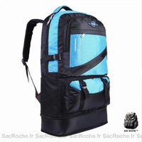 Sac à dos ski 60L nylon - modèle Bleu - Sac Roche ™