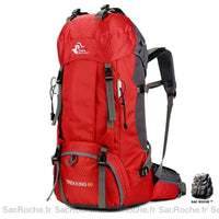Sac à dos ski 60L - modèle Rouge - Sac Roche ™