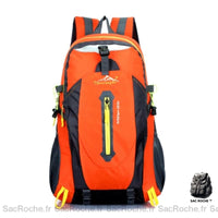 Sac à dos ski capacité XL - modèle Orange - Sac Roche ™