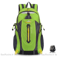 Sac à dos ski capacité XL - modèle Vert - Sac Roche ™