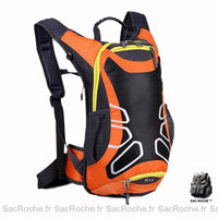 Sac À Dos Ski Femme Compact Orange Dos Sport