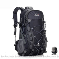 Sac à dos spacieux - modèle Noir - Sac Roche ™