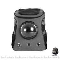 Sac à dos spatial pour animaux - modèle Gris - Sac Roche ™