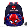 Sac à dos Disney Spider-man bleu avec un fond blanc