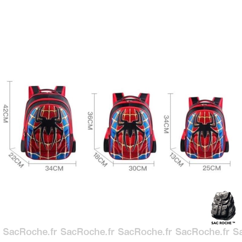 Sac À Dos Spider-Man Organisé Enfant
