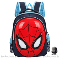 Sac à dos Spiderman 3D - modèle Bleu Foncé - Sac Roche ™