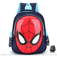 Sac à Dos Spiderman École Maternelle - modèle Bleu Foncé - Sac Roche ™