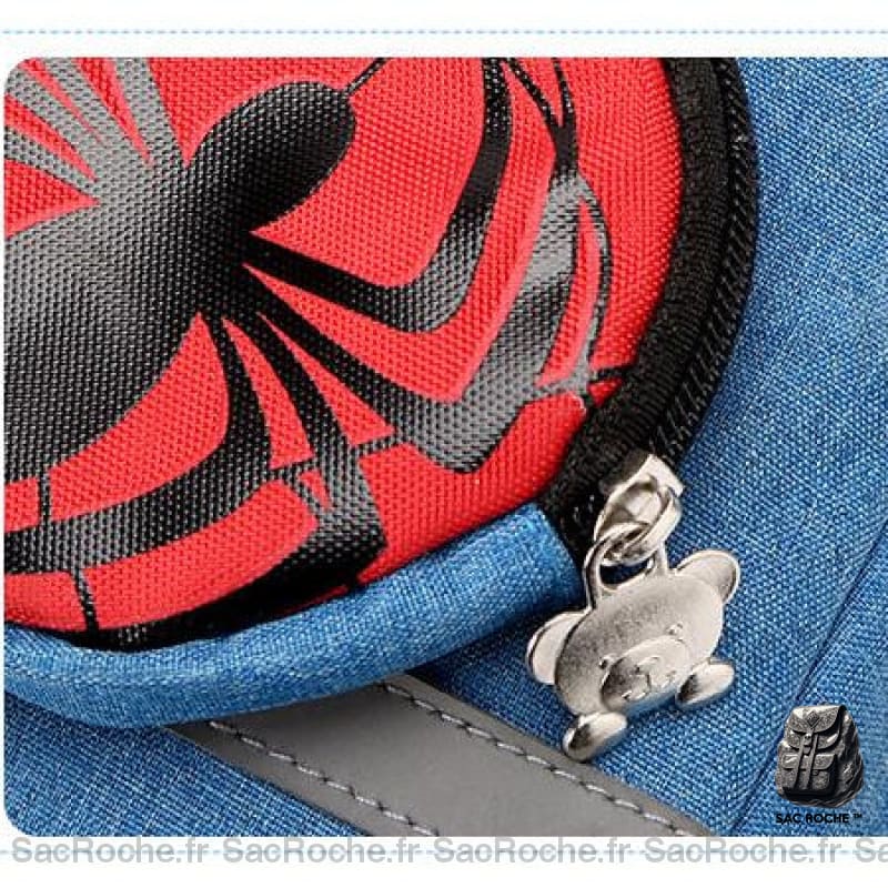 Sac À Dos Spiderman Effet Jeans - Originalité Garantie Enfant