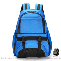 Sac à dos sport ballon intégré - modèle Bleu - Sac Roche ™