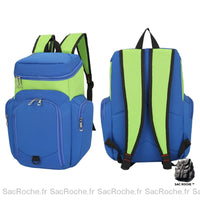 Sac à dos sport ballon multi-poche - modèle Bleu - Sac Roche ™