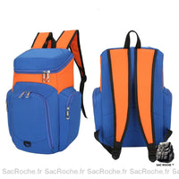 Sac à dos sport ballon multi-poche - modèle Orange - Sac Roche ™