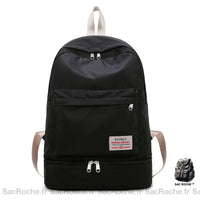 Sac à dos sport chaussure intégrée - modèle Noir - Sac Roche ™