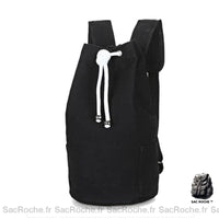 Sac à dos sport cordon - modèle Noir / M - Sac Roche ™