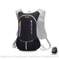 Sac à dos sport épuré mixte - modèle Noir - Sac Roche ™