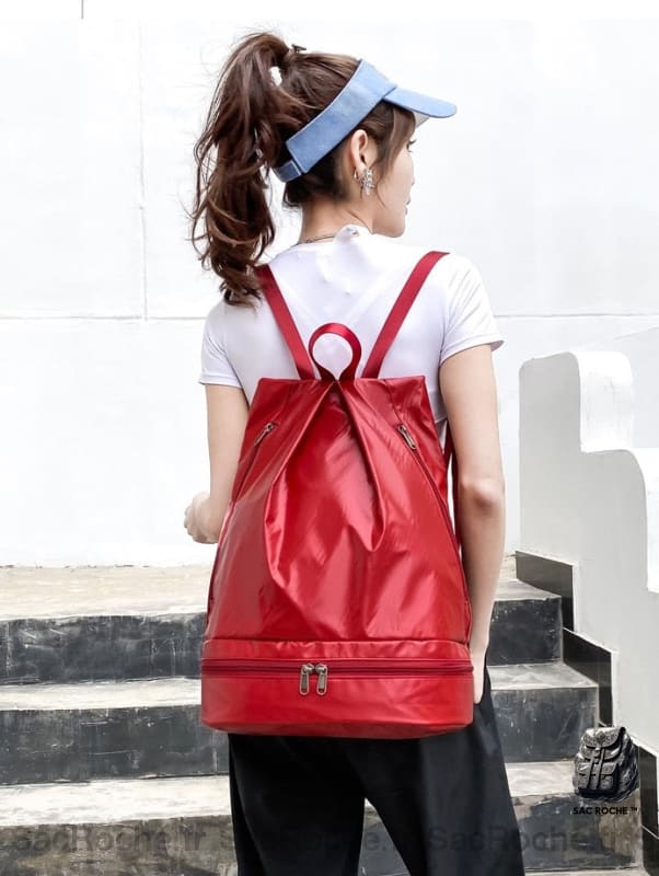 Sac À Dos Sport Imperméable Irisé Femme