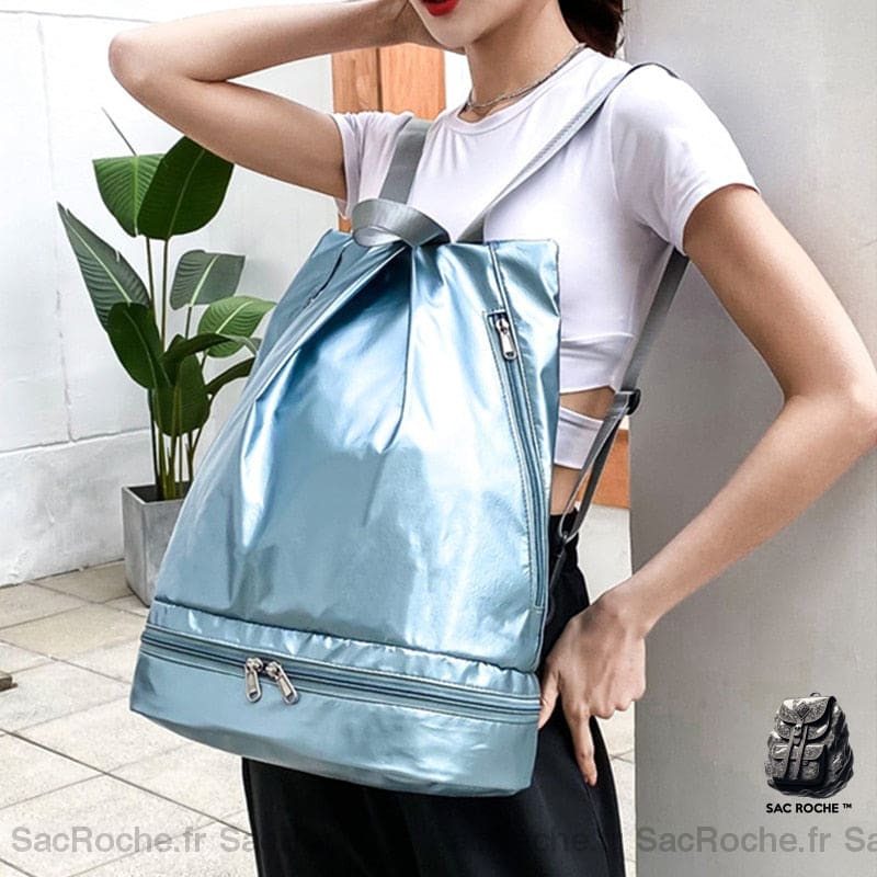 Sac À Dos Sport Imperméable Irisé Femme