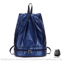 Sac à dos sport imperméable irisé femme - modèle Bleu - Sac Roche ™