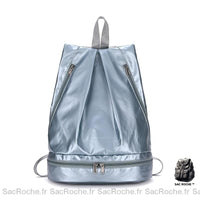 Sac à dos sport imperméable irisé femme - modèle Gris - Sac Roche ™
