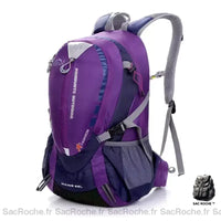 Sac à dos sportif 25L léger - modèle Violet - Sac Roche ™