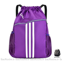 Sac à dos sportif efficace - modèle mauve - Sac Roche ™