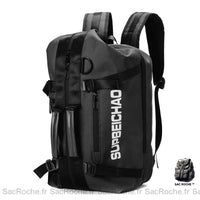 Sac à dos sportif polyvalent - modèle Noir - Sac Roche ™