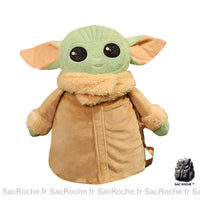 Sac à dos Star Wars Yoda en peluche - Animal en peluche Jaune