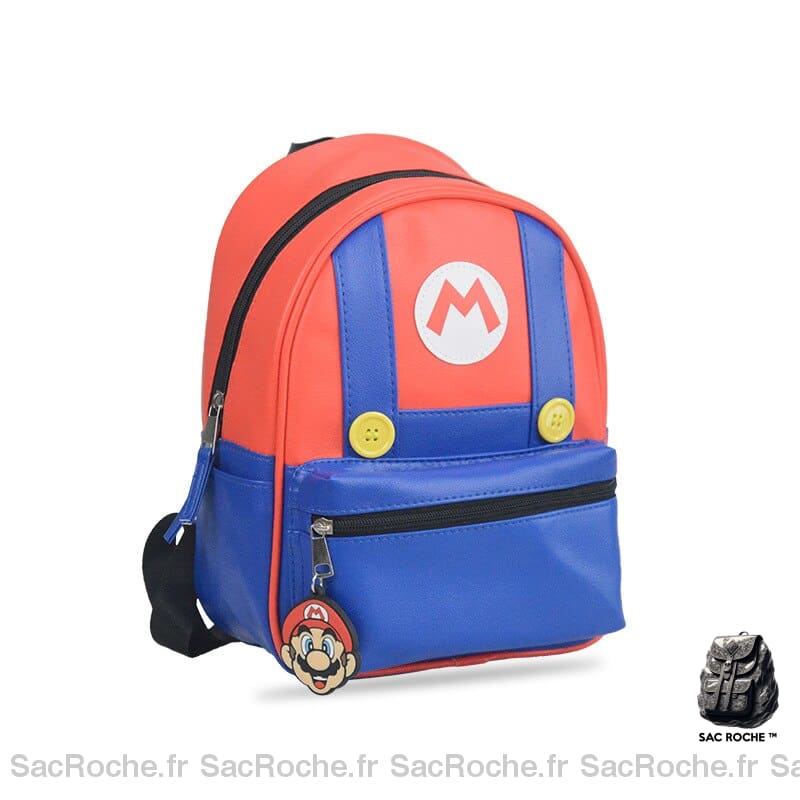 Sac À Dos Super Mario Bicolore Enfant