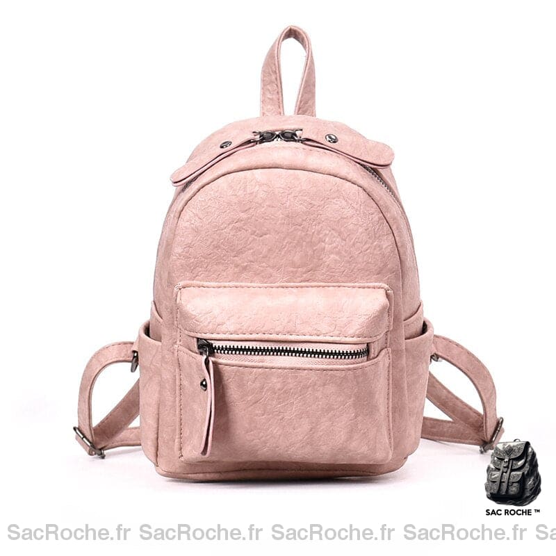 Sac À Dos Tendance 2022:  Style Moderne Rose Petit Femme