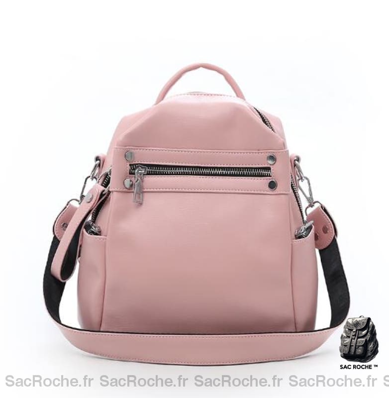 Sac À Dos Tendance Rose Petit Femme