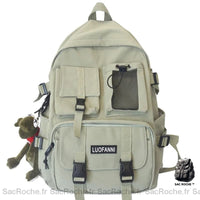 Sac à dos tendance voyage - modèle Vert - Sac Roche ™