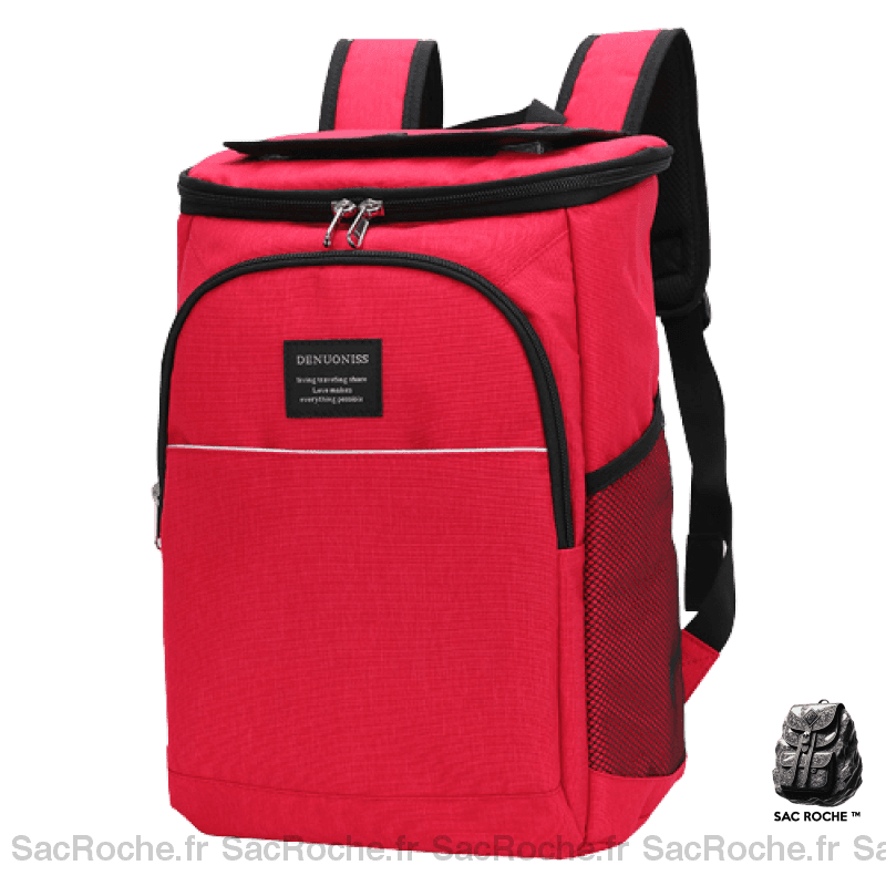 Sac À Dos Thermos Rouge - Neuf Dos Isotherme