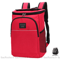 Sac À Dos Thermos Rouge - Neuf Dos Isotherme