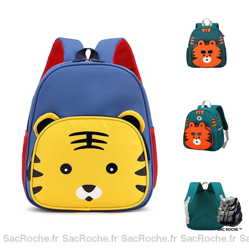 Sac À Dos Tigrou Coloré Maternelle Enfant